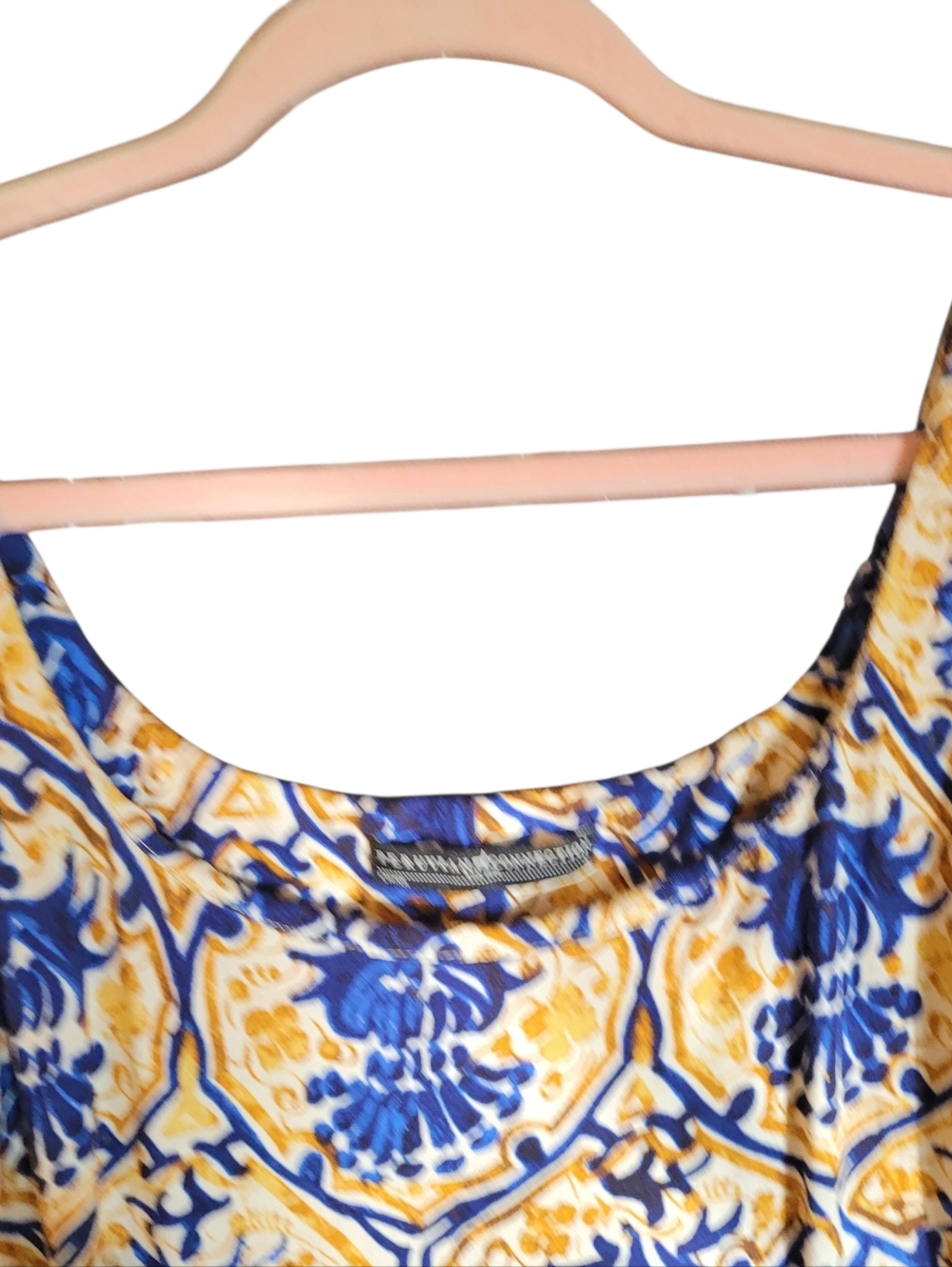 Peruvian Connection Valencia Tile Print maxi dress - S.        A54 - Picture 3 of 7